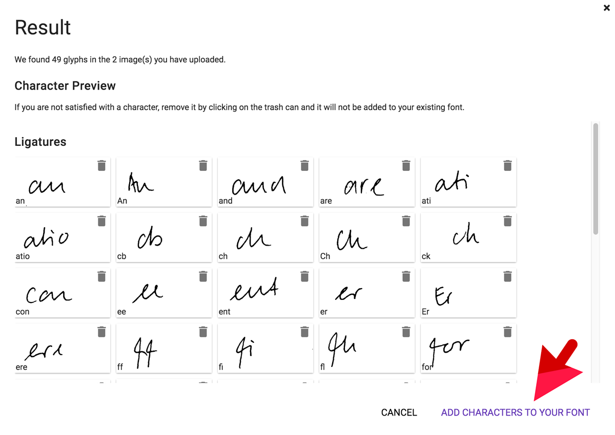 g docs ligatures g docs ligatures