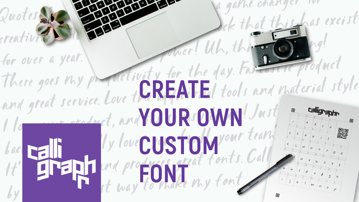 Calligraphr Draw Your Own Fonts